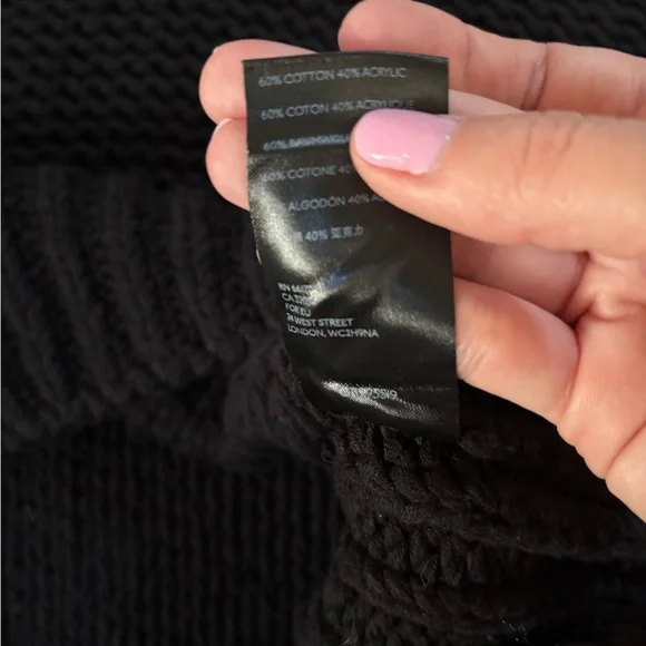 Free People Charcoal Knit Sweater - Picture 9 of 10